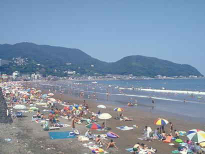 夏の宇佐美海水浴場の様子♪